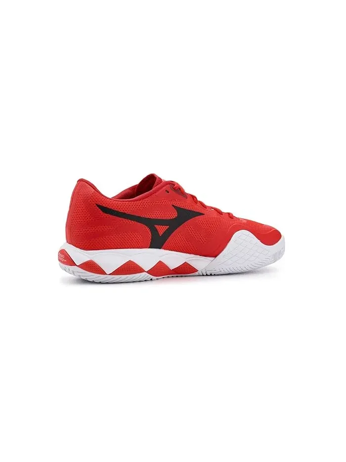 Кроссовки теннисные Wave Enforce Tour 2 AC Mizuno — изображение 3 из 4, красный/белый