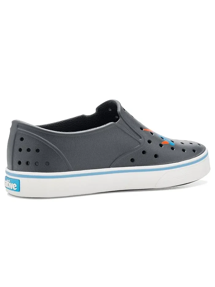 Кроссовки литые Native Shoes Kids Miles Block — изображение 3 из 4, серый/белый