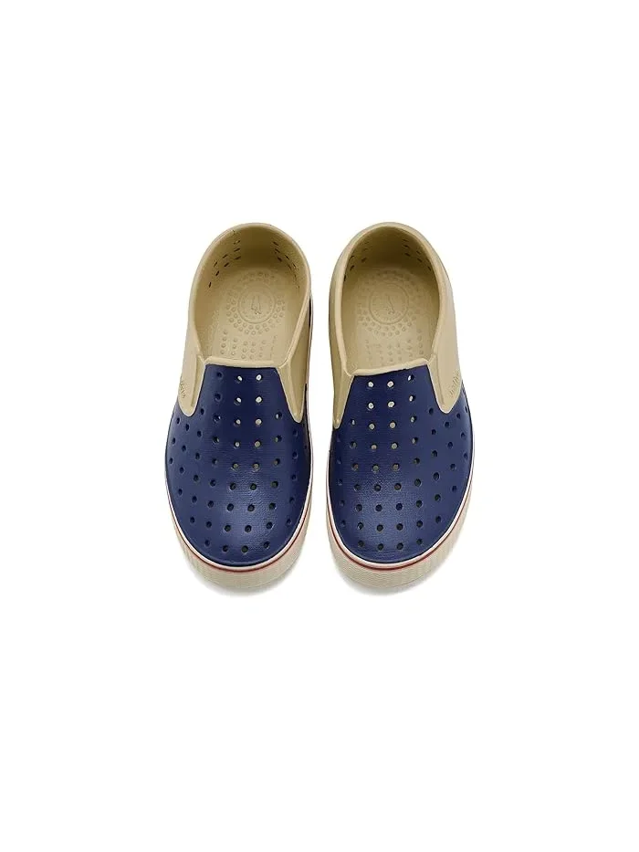 Кроссовки детские Miles Block Native Shoes Kids — изображение 2 из 4, бежевый/белый