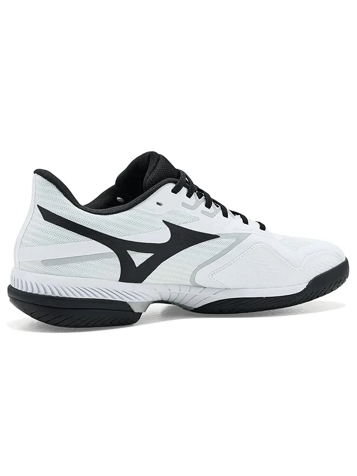Кроссовки для тенниса и пиклбола Wave Exceed Court AC Mizuno — изображение 3 из 4, белый/черный