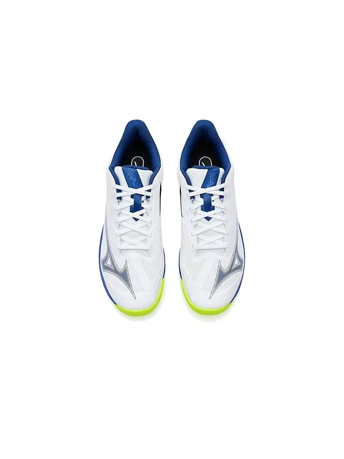 Кроссовки теннисные Wave Exceed Court AC Mizuno — изображение 2 из 4, белый/синий
