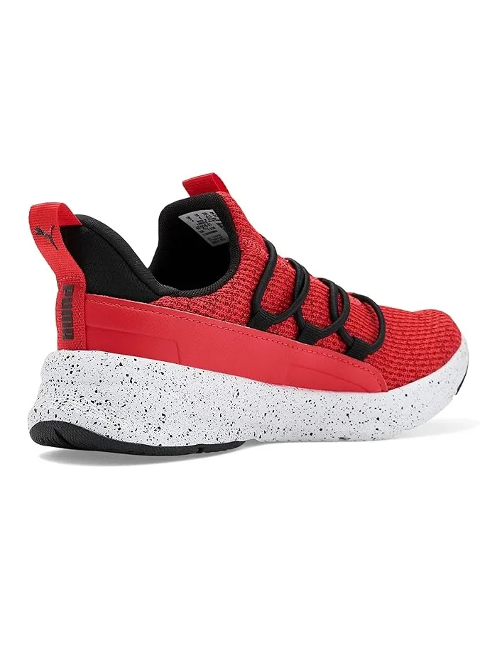 Кроссовки slip-on PUMA Kids One 4 All — изображение 3 из 4, красный/черный/белый