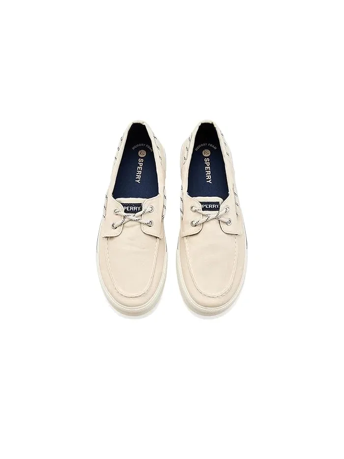 Кроссовки парусиновые Bahama Sneaker Sperry Kids — изображение 2 из 4, слоновая кость