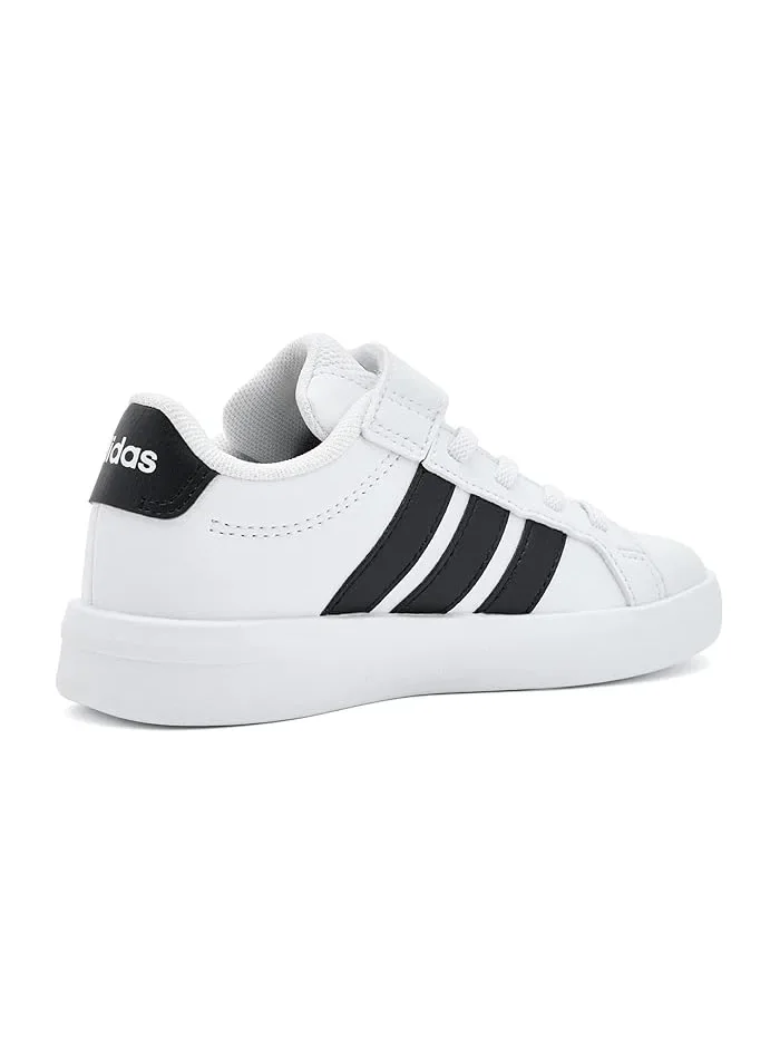Кроссовки детские Grand Court 3.0 EL Adidas Kids — изображение 3 из 4, белый/черный/белый