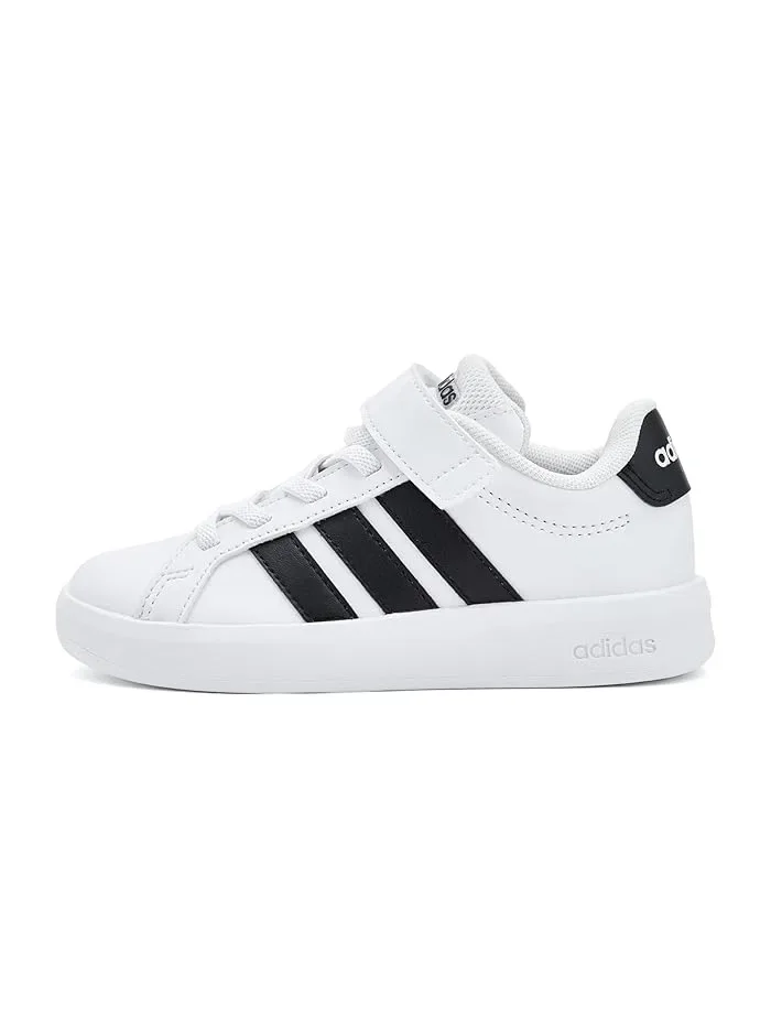 Кроссовки детские Grand Court 3.0 EL Adidas Kids — изображение 4 из 4, белый/черный/белый