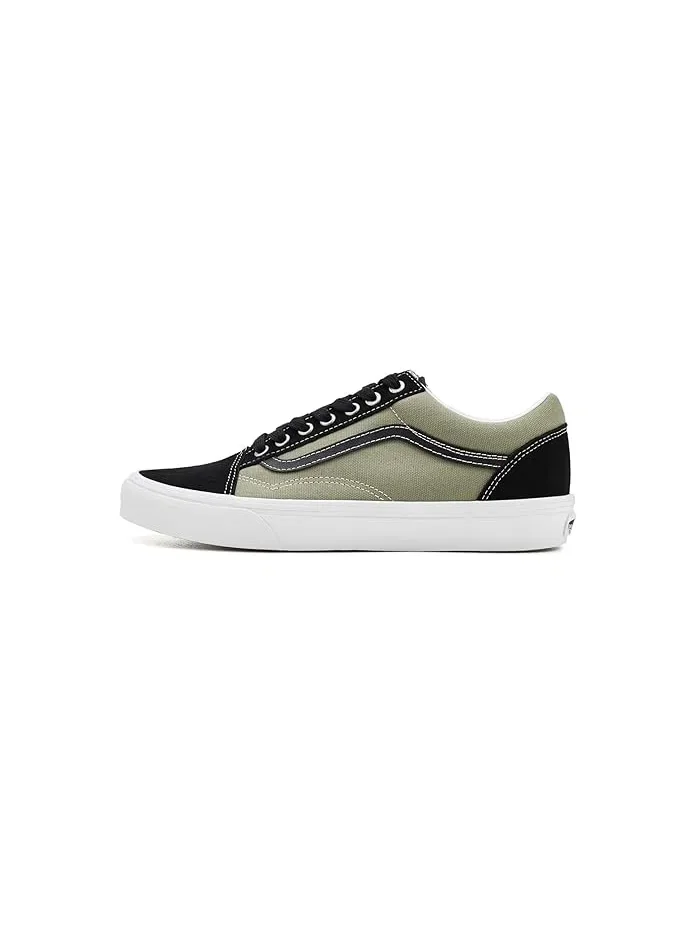 Кроссовки Old Skool Vans — изображение 4 из 4, черный/оливковый