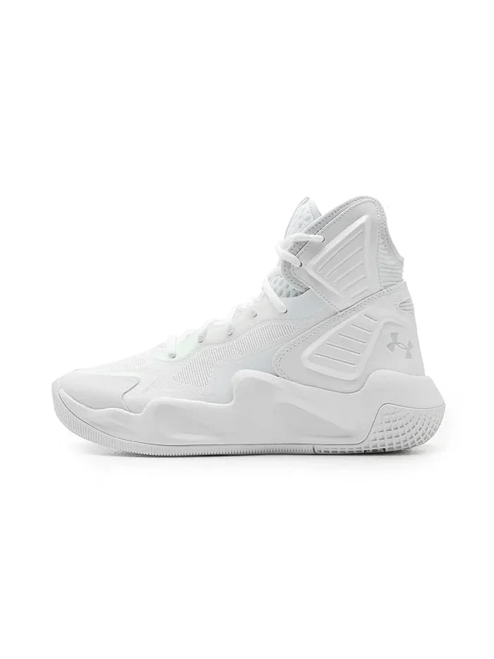 Кроссовки для волейбола Highlight Ace 2 Under Armour — изображение 4 из 4, белый/белый/серый