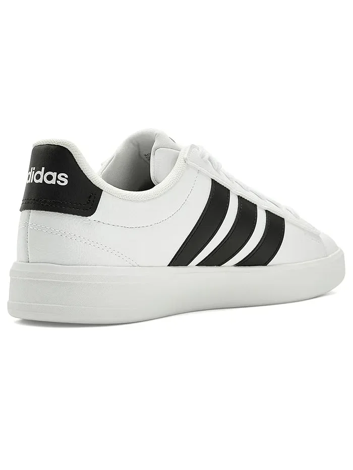 Кроссовки с резиновым верхом Grand Court 3.0 Adidas — изображение 3 из 4, белый/черный/белый