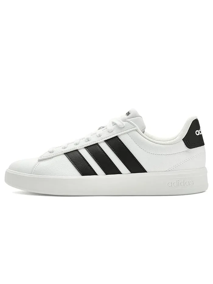 Кроссовки с резиновым верхом Grand Court 3.0 Adidas — изображение 4 из 4, белый/черный/белый