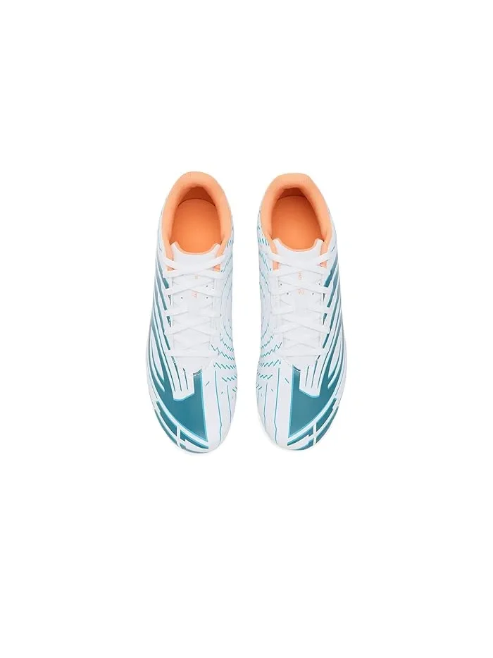 Кроссовки футбольные Mach 1 Select Under Armour — изображение 2 из 4, белый/синий/оранжевый
