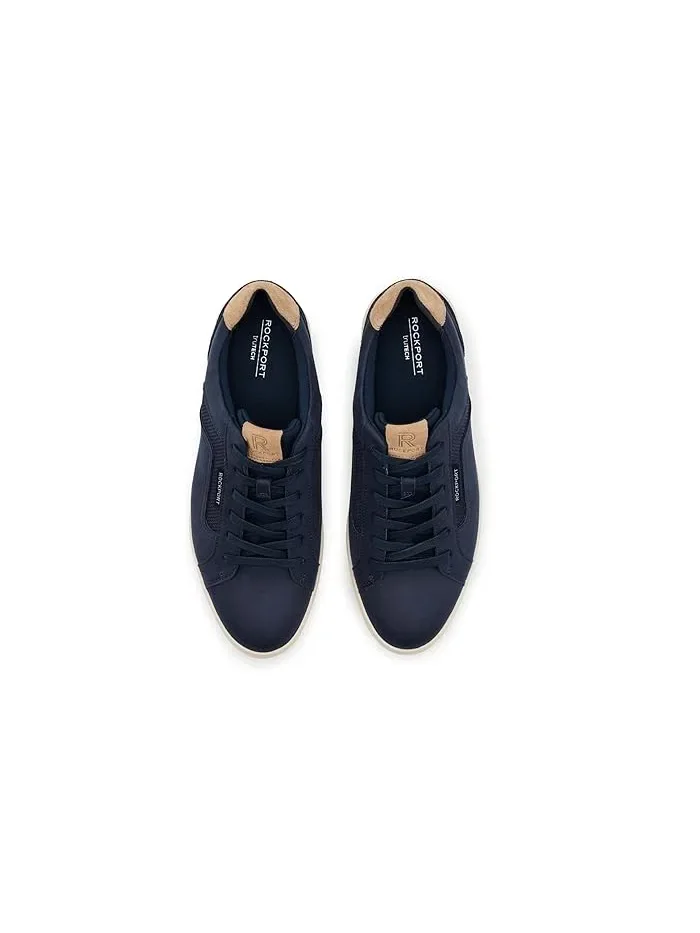 Кроссовки кожаные Collins Rockport — изображение 2 из 4, темный синий/бежевый