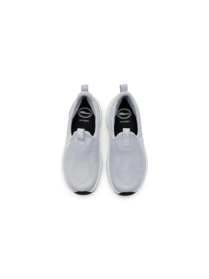 Кроссовки Cloudfoam Cuxxion Adidas — изображение 2 из 4, серый/белый/черный