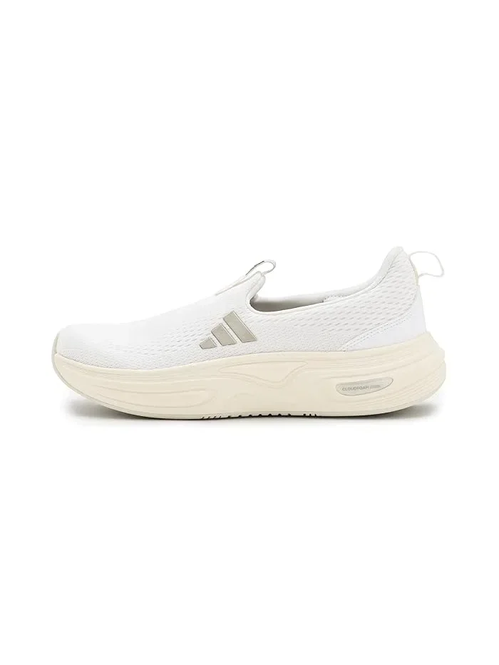 Кроссовки Cloudfoam Cuxxion Adidas — изображение 4 из 4, белый/металлик/белый
