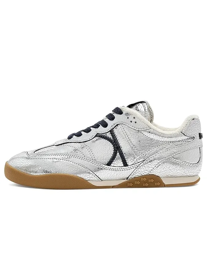 Кроссовки кожаные Ks Drift Sneakers Kate Spade New York — изображение 4 из 4, серебристый/темно-синий