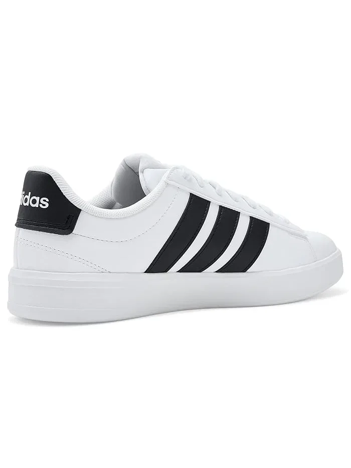 Кроссовки Grand Court Adidas — изображение 3 из 4, белый/черный/белый