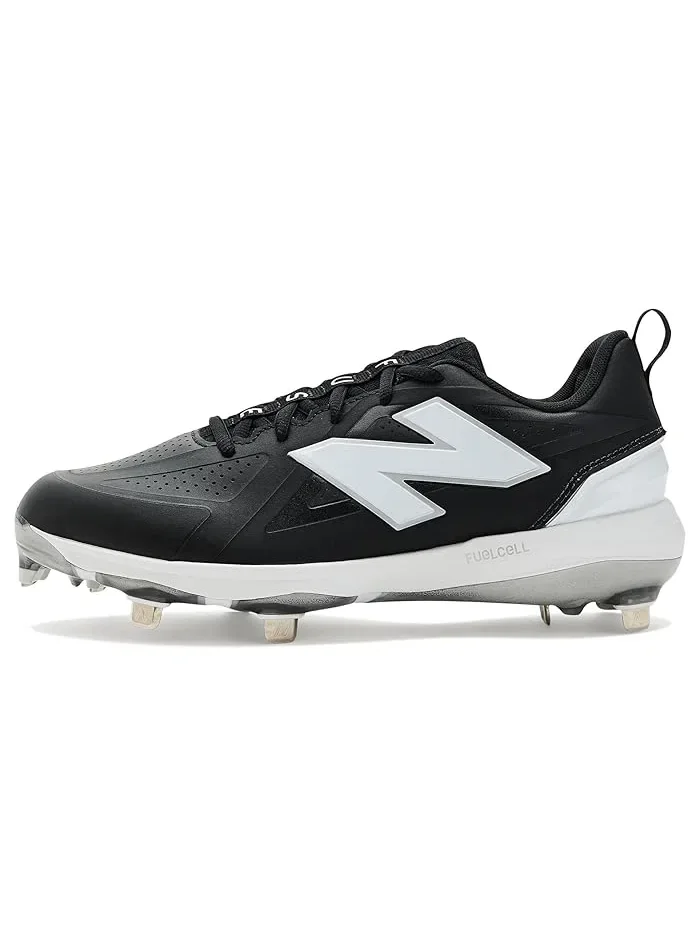 Кроссовки для софтбола Fuse V5 New Balance — изображение 4 из 4, черный/белый/черный