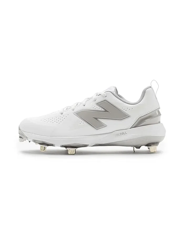 Кроссовки для софтбола Fuse V5 New Balance — изображение 4 из 4, белый//белый