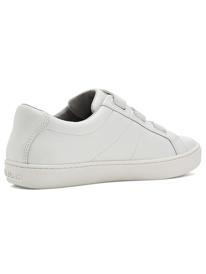 Кроссовки кожаные Eco Bay Leather Triple Velcro L.L.Bean — изображение 3 из 4, белый