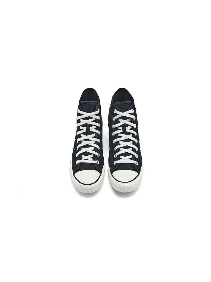 Кеды высокие с шипами Chuck Taylor All Star Converse — изображение 2 из 4, черный/розовый