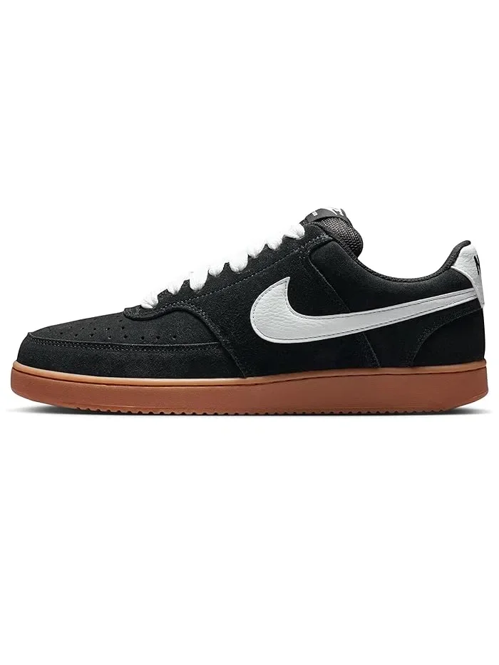 Кроссовки Nike Court Vision Low Flyease — изображение 4 из 4, черный/белый/коричневый