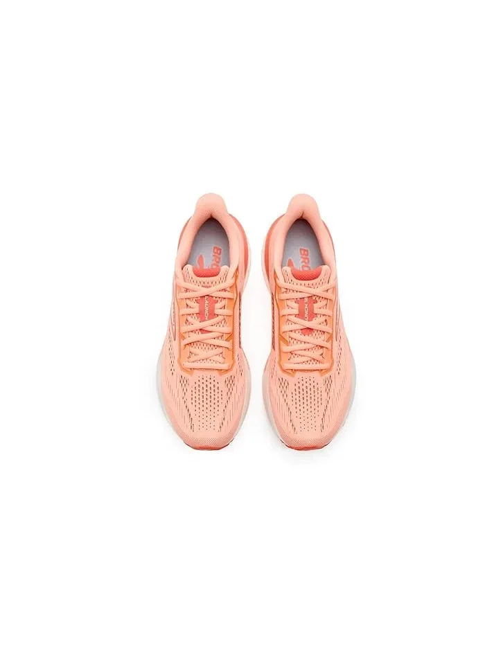 Кроссовки для бега Launch 12 Brooks, Peach/Coconut/Peach Echo — изображение 2 из 4, персиковый