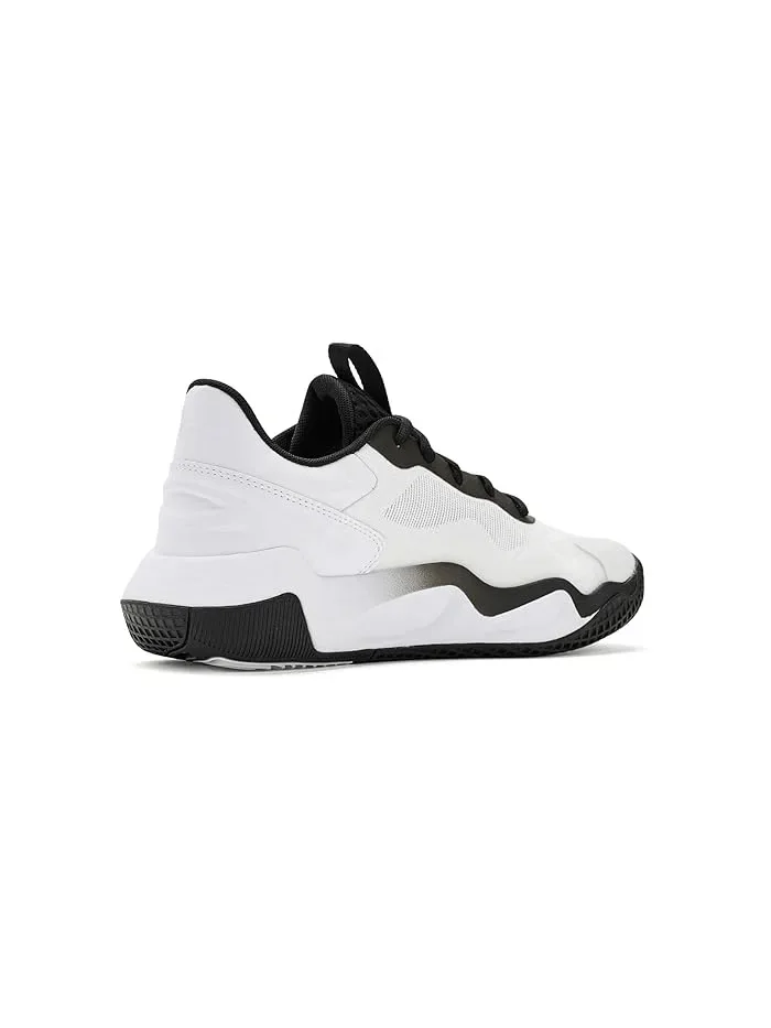 Кроссовки для волейбола Ace Low 2 Under Armour — изображение 3 из 4, белый/черный/черный