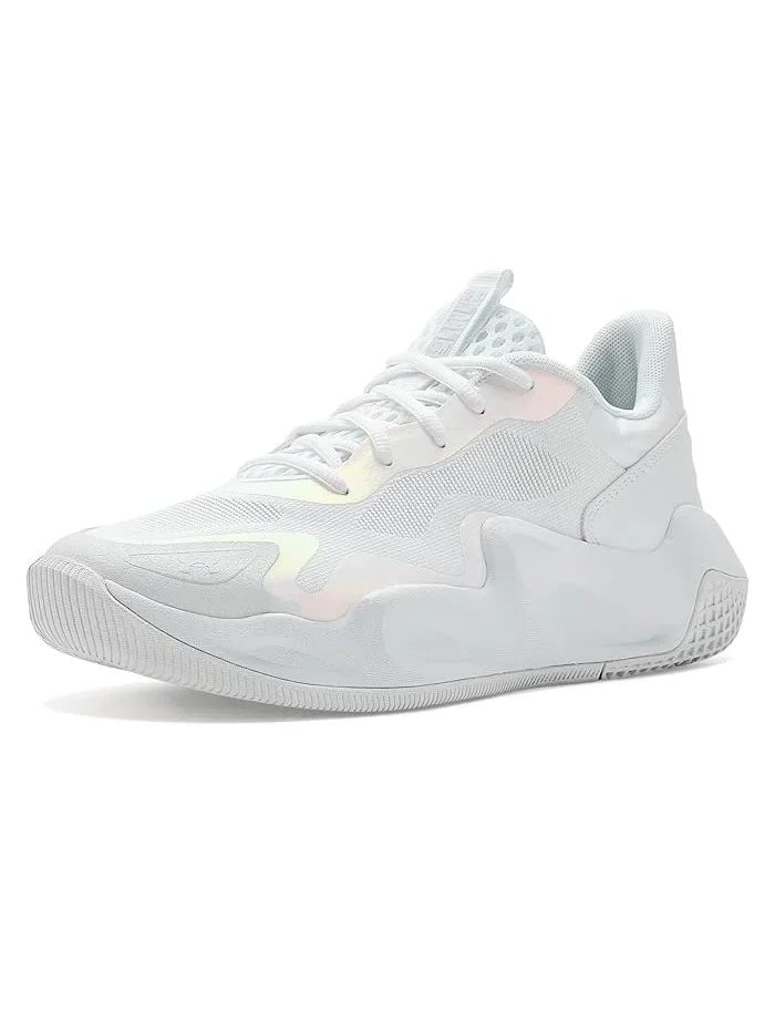 Кроссовки для волейбола Ace Low 2 Under Armour — изображение 1 из 4, белый/белый/серый