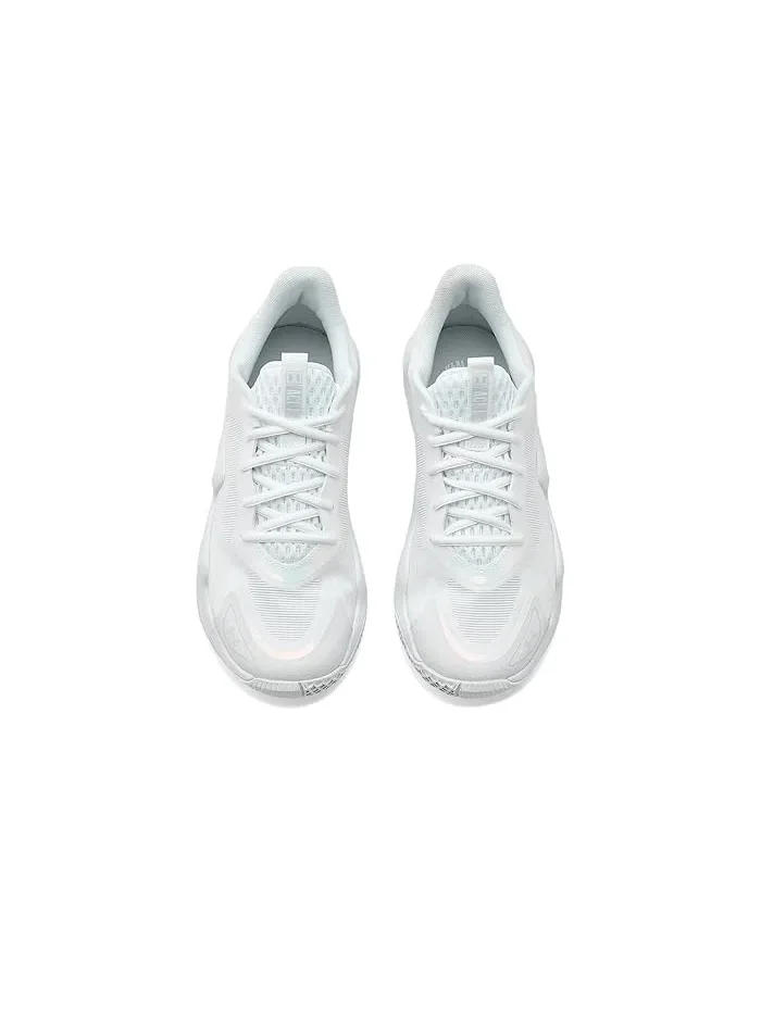 Кроссовки для волейбола Ace Low 2 Under Armour — изображение 2 из 4, белый/белый/серый