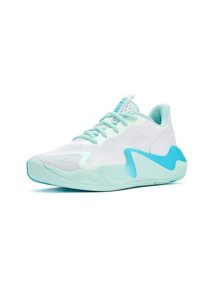 Кроссовки для волейбола Ace Low 2 Under Armour — изображение 1 из 4, белый//синий