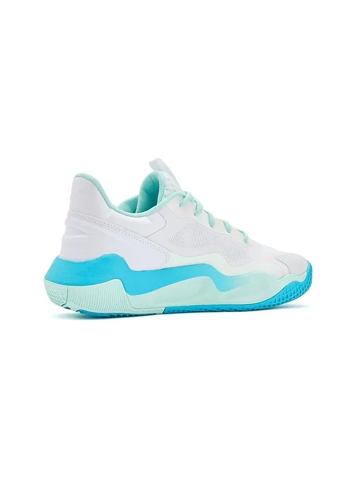 Кроссовки для волейбола Ace Low 2 Under Armour — изображение 3 из 4, белый//синий