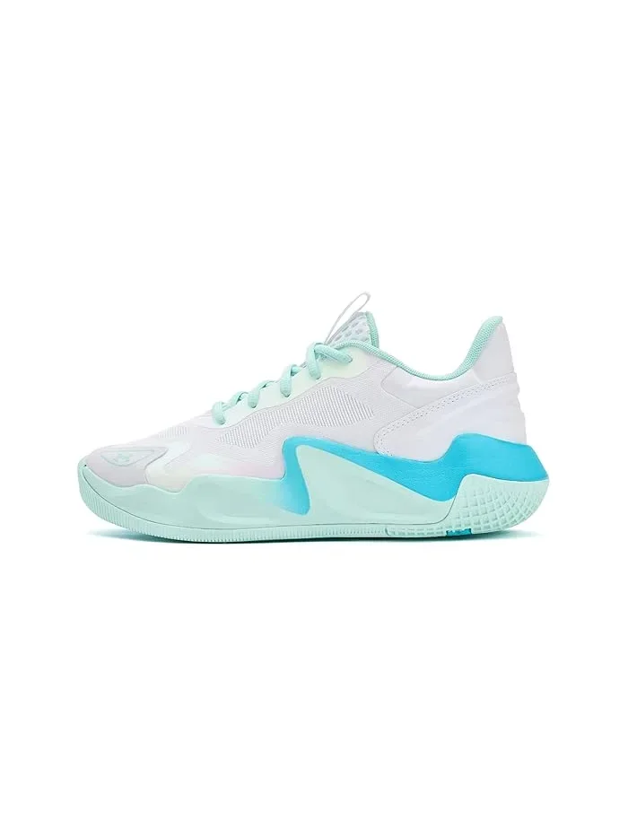 Кроссовки для волейбола Ace Low 2 Under Armour — изображение 4 из 4, белый//синий