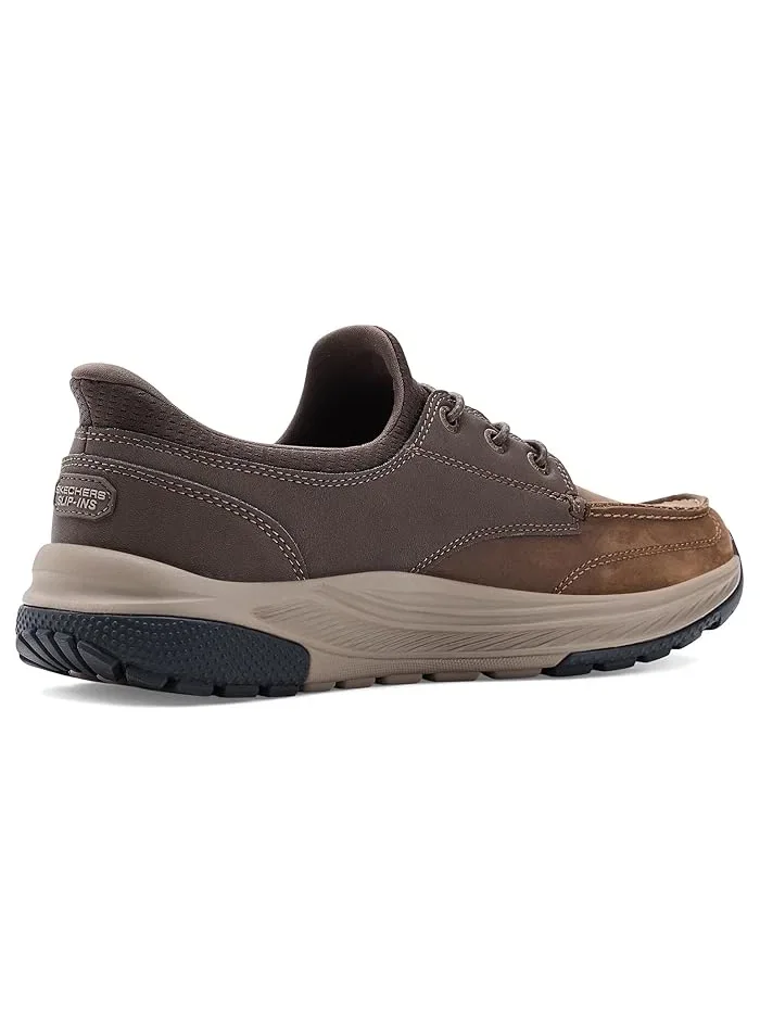 Кроссовки с памятью формы Meroe-Ollie SKECHERS — изображение 3 из 4, шоколад