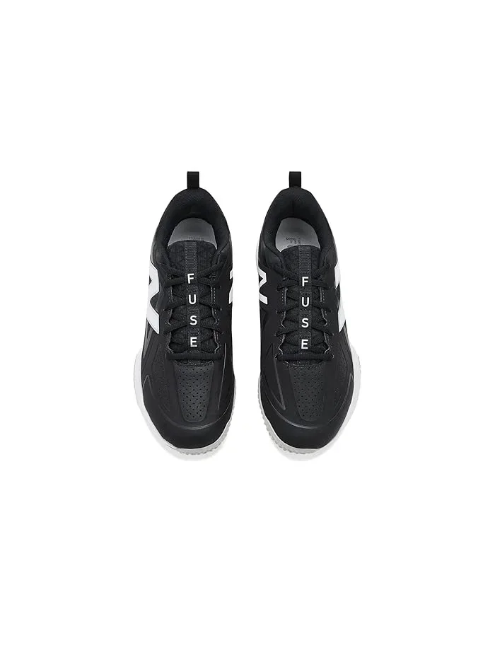 Кроссовки для софтбола Fuse V5 New Balance — изображение 2 из 4, черный/белый/черный