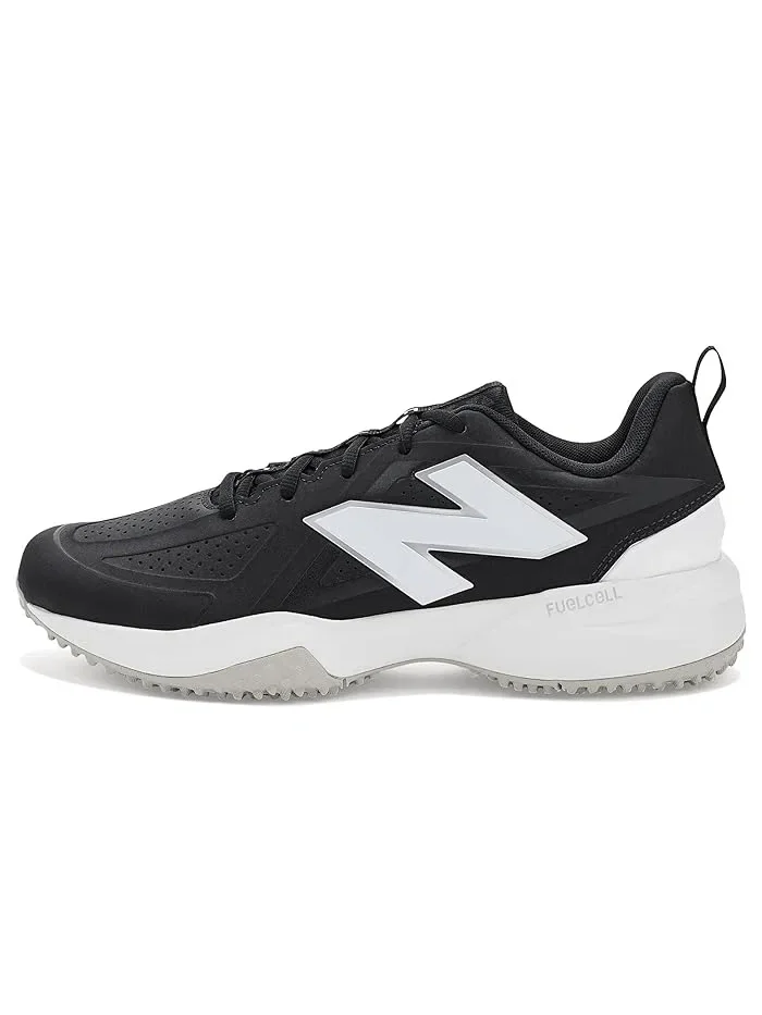 Кроссовки для софтбола Fuse V5 New Balance — изображение 4 из 4, черный/белый/черный