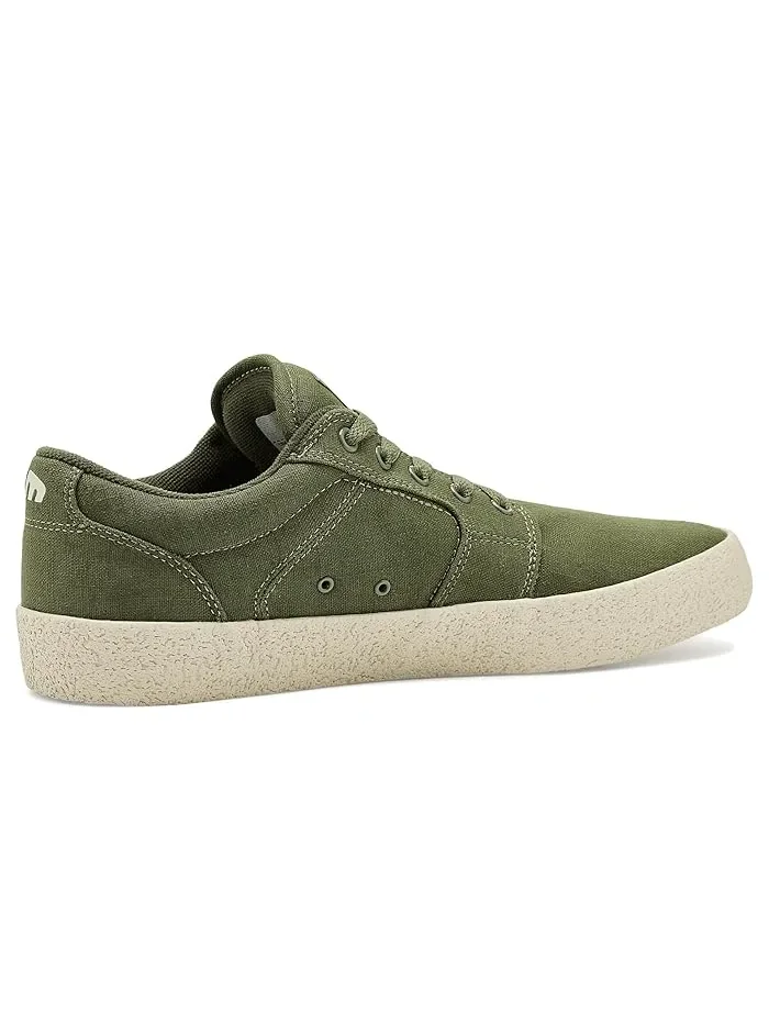 Кроссовки кожаные Barge LS Premium etnies — изображение 3 из 4, оливковый