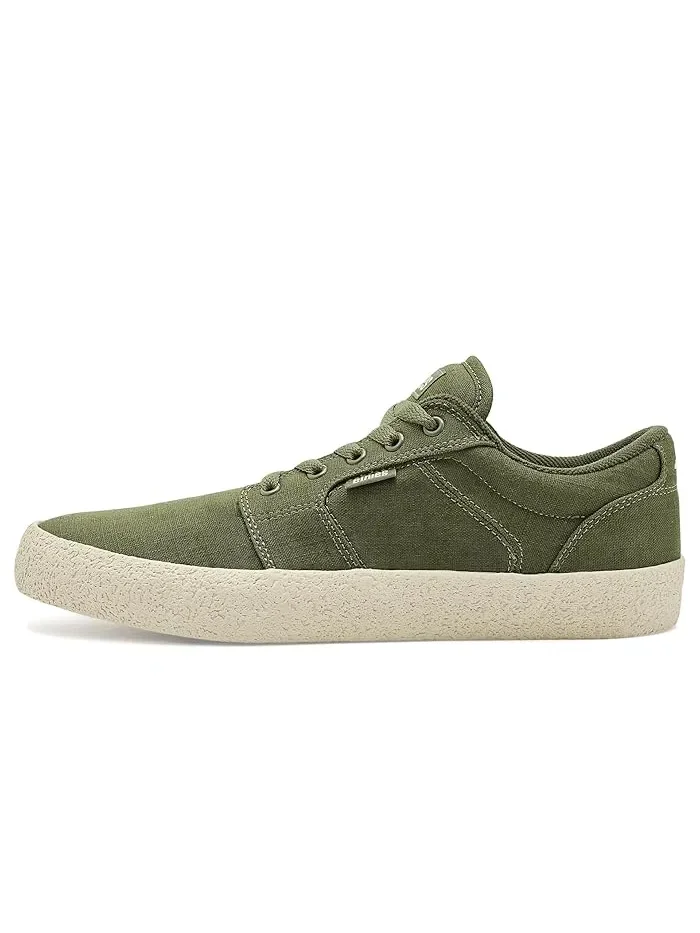 Кроссовки кожаные Barge LS Premium etnies — изображение 4 из 4, оливковый
