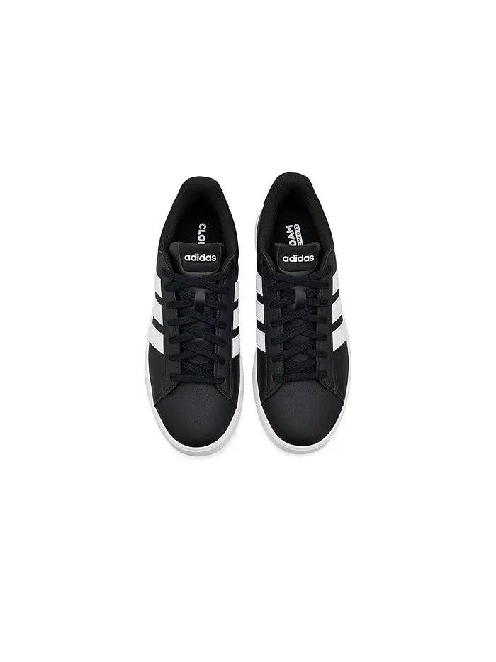 Кроссовки Grand Court 3.0 Adidas — изображение 2 из 4, черный/белый/белый