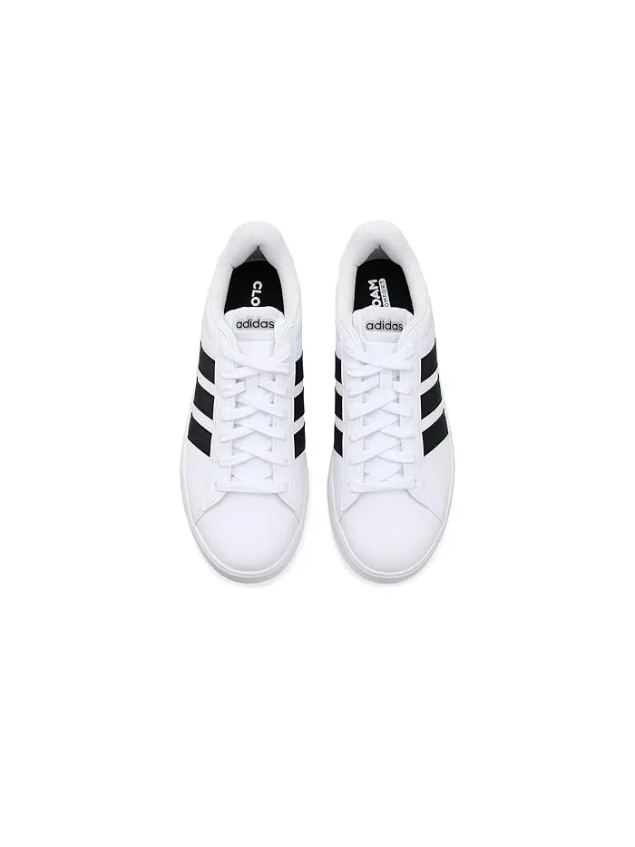 Кроссовки Grand Court 3.0 Adidas — изображение 2 из 4, белый/черный/белый