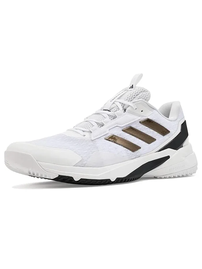 Кроссовки для зала Crazyflight 6 Adidas — изображение 1 из 4, белый/черный/белый