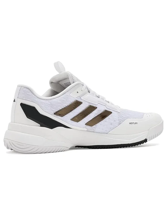 Кроссовки для зала Crazyflight 6 Adidas — изображение 3 из 4, белый/черный/белый
