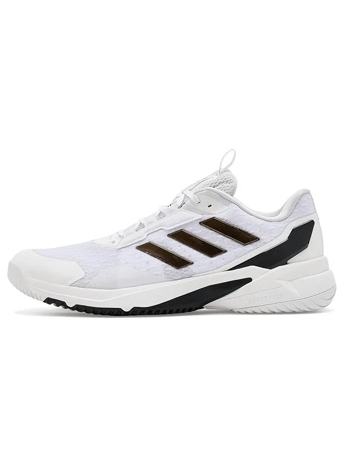 Кроссовки для зала Crazyflight 6 Adidas — изображение 4 из 4, белый/черный/белый