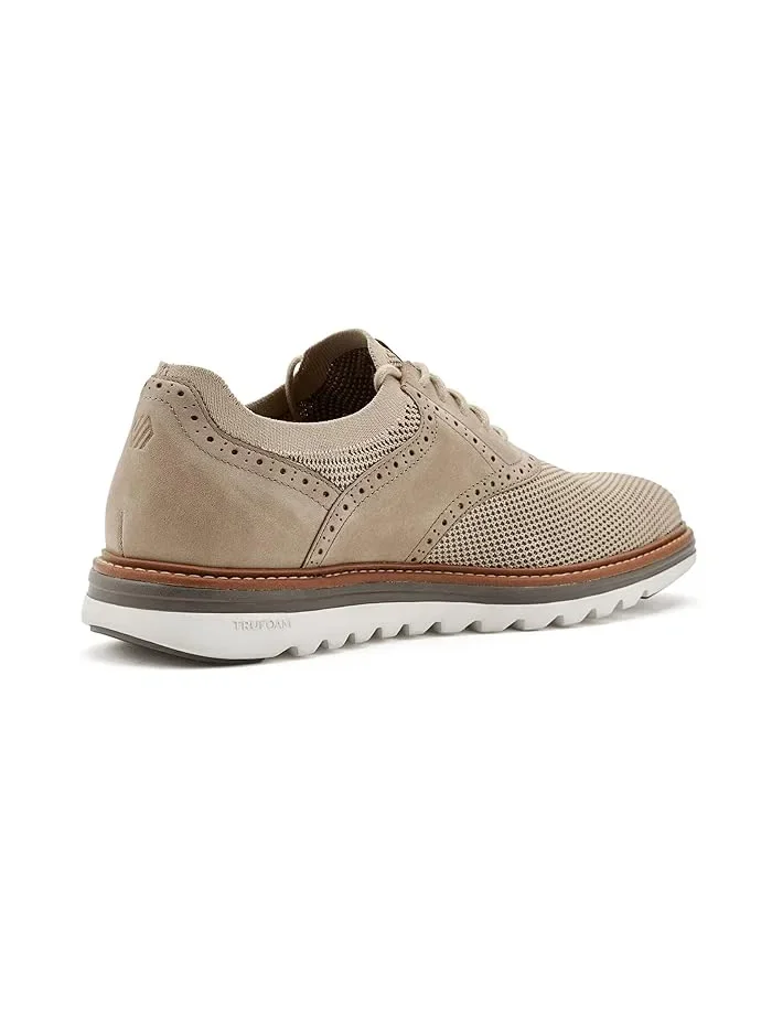 Кроссовки Braxton Knit Saddle Johnston & Murphy — изображение 3 из 4, бежевый