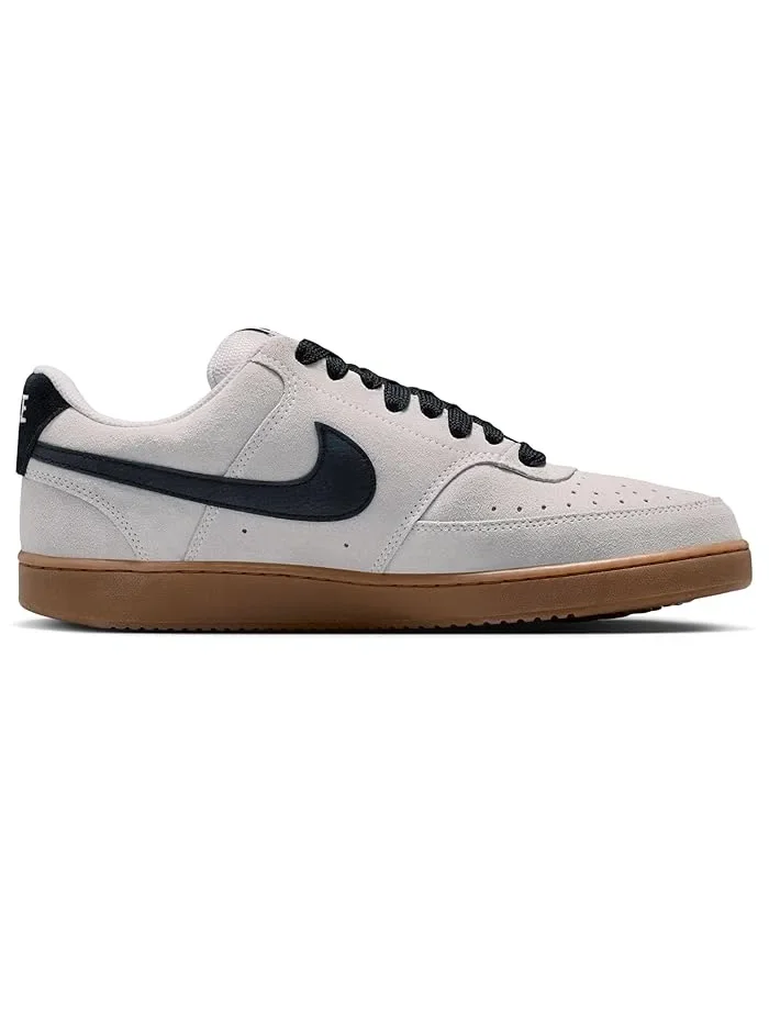 Кроссовки Nike Court Vision Low Flyease V2 — изображение 3 из 4, серый/черный/коричневый