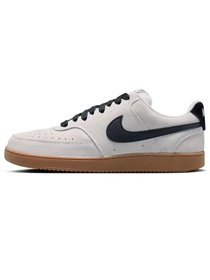 Кроссовки Nike Court Vision Low Flyease V2 — изображение 4 из 4, серый/черный/коричневый