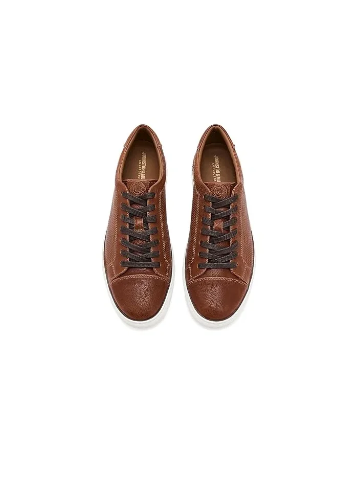 Кроссовки с перфорацией Luther Perfed Lace-To-Toe Johnston & Murphy Collection — изображение 2 из 4, коньячный