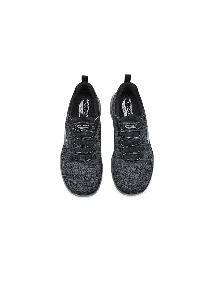 Кроссовки с блочной шнуровкой Arch Fit Summits SKECHERS — изображение 2 из 4, черный/темно-серый