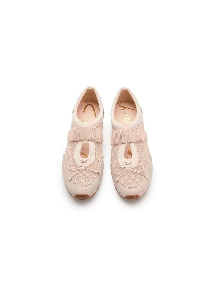 Кеды-балетки на сетке Nara Mesh Circus NY by Sam Edelman — изображение 2 из 4, ваниль