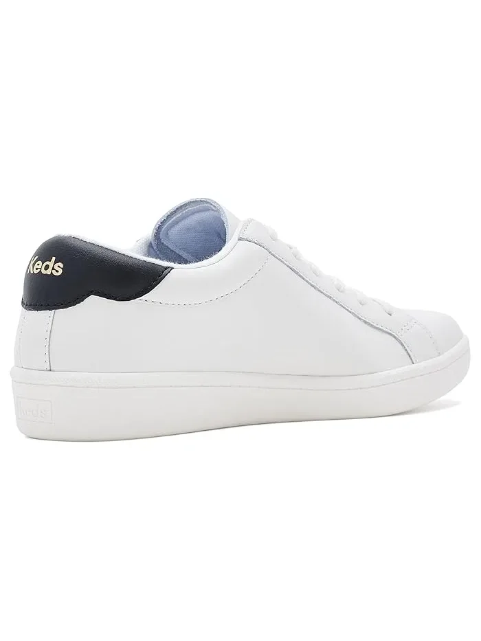 Кроссовки кожаные Ace II Keds — изображение 3 из 4, белый/черный