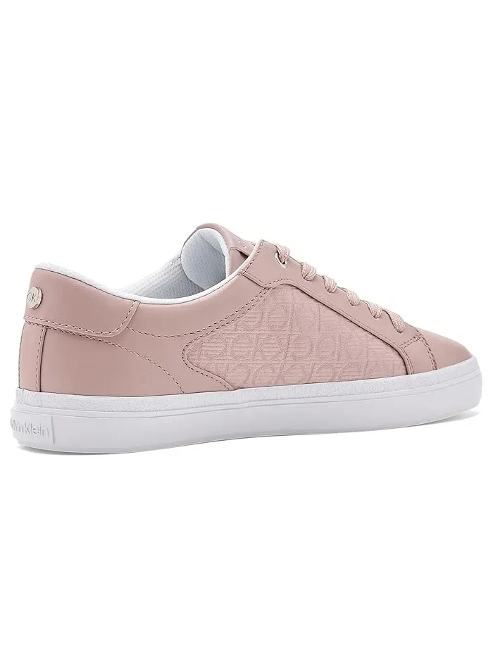 Кроссовки кожаные Carlise Calvin Klein — изображение 3 из 4, розовый