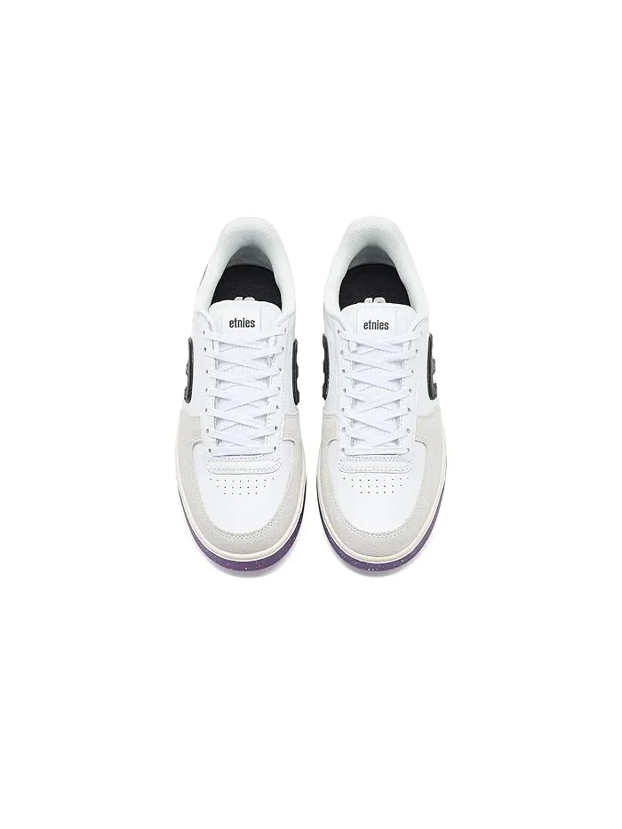 Кроссовки кожаные Emerson etnies — изображение 2 из 4, белый/фиолетовый